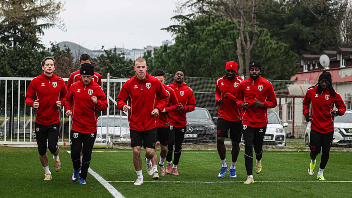 Samsunspor'da Rayo Vallecano maçının hazırlıkları başladı