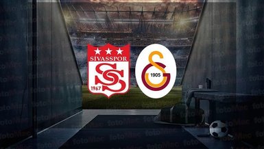 SİVASSPOR GALATASARAY MAÇI CANLI İZLE | Galatasaray maçı saat kaçta, hangi kanalda?