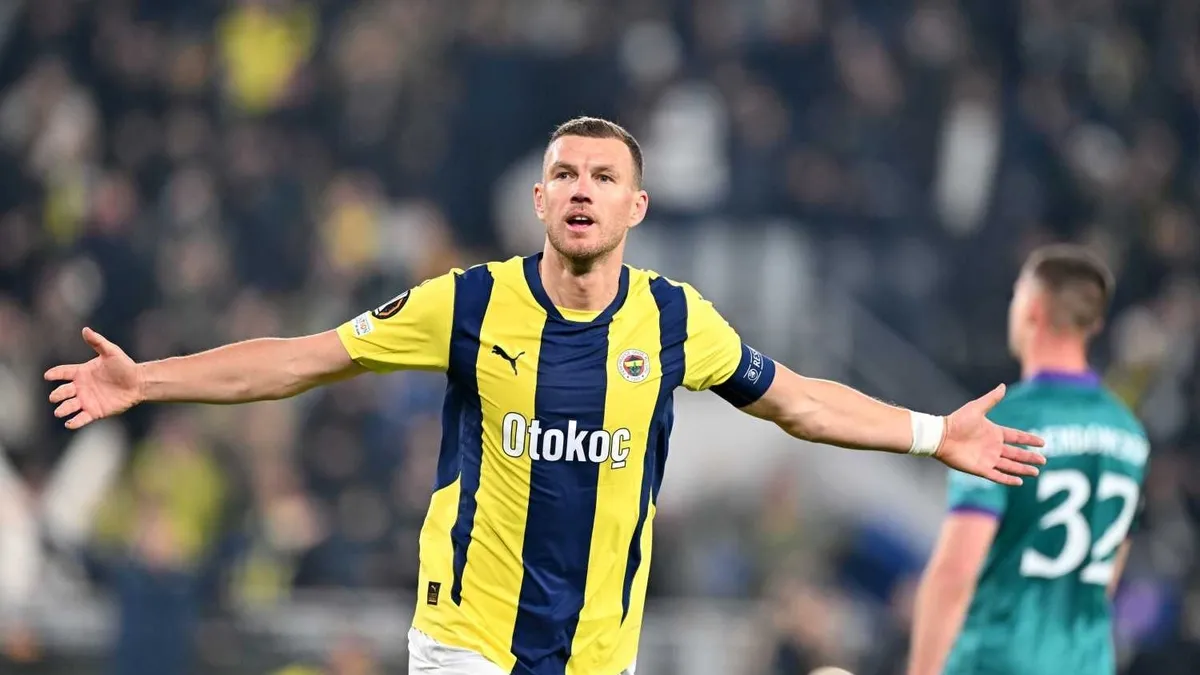 Fenerbahçe'den Milli Takım'a veda eden Edin Dzeko hakkında paylaşım!