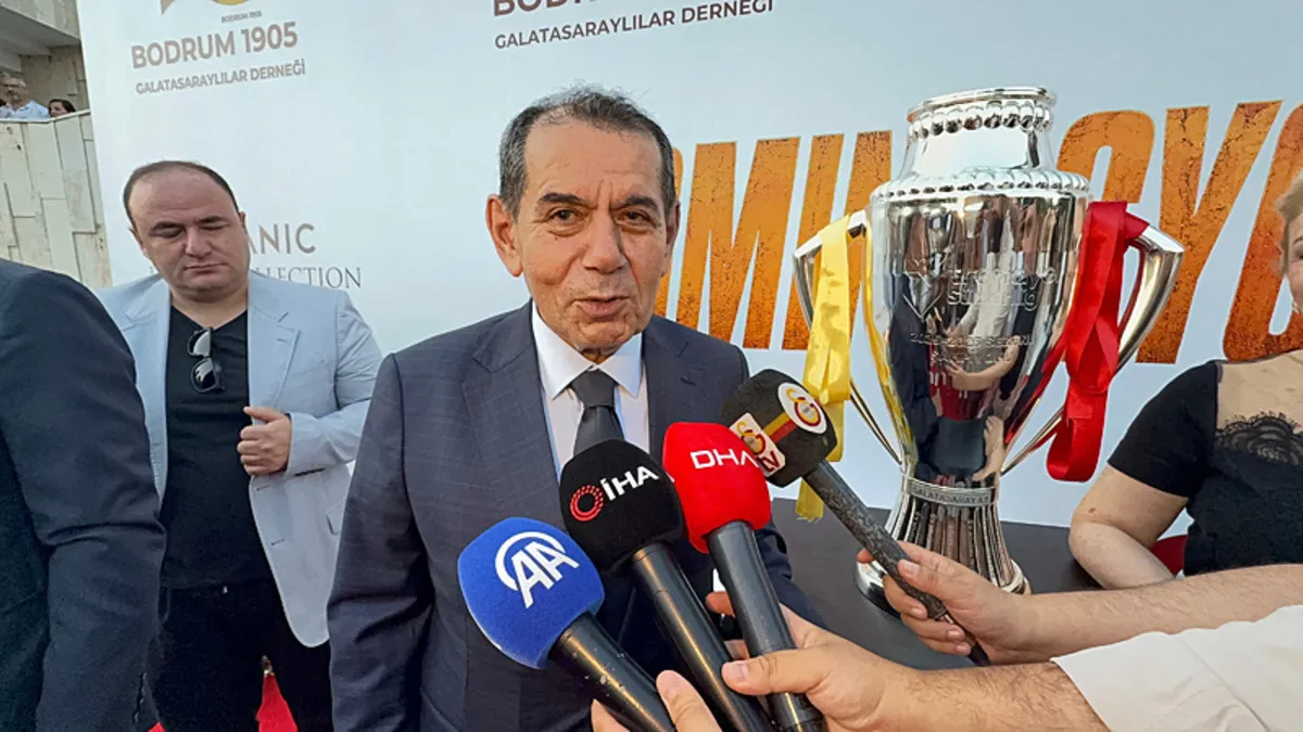 Galatasaray Başkanı Dursun Özbek'ten transfer açıklaması!