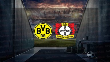 Borussia Dortmund - Bayer Leverkusen maçı ne zaman, saat kaçta ve hangi kanalda canlı yayınlanacak? | Almanya Bundesliga