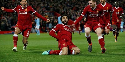 Salah, Premier Lig'den sonra Devler Ligi'ni de salladı!