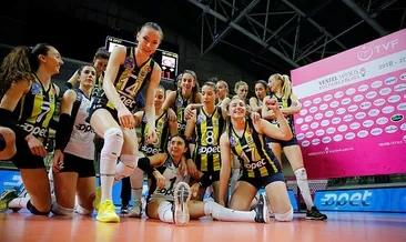 Fenerbahçe Galatasaray’ı süpürdü