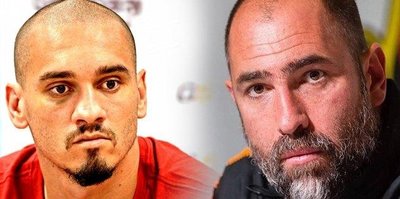 Maicon'la kavga etti!