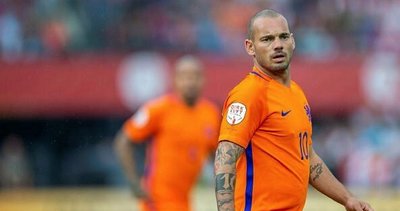 Wesley Sneijder Medipol Başakşehir maçı için İstanbul’a geliyor