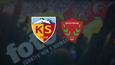 Kayserispor Hatayspor maçı CANLI İZLE