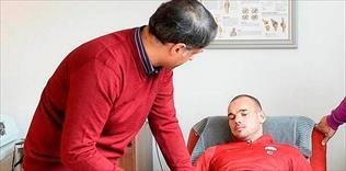 Fizyoterapist ile tatile çıktı