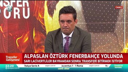 >Alpaslan Öztürk Fenerbahçe yolunda