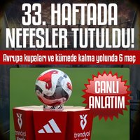 Süper Lig'de 33. hafta heyecanı | CANLI