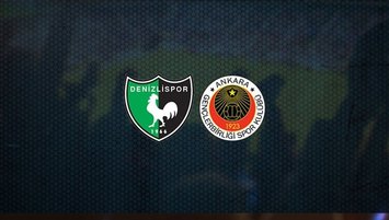 Denizlispor - Gençlerbirliği | CANLI