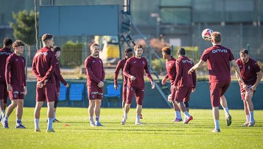 Trabzonspor'da Galatasaray maçı hazırlıkları sürüyor