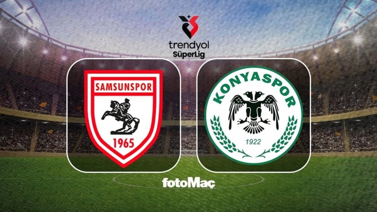 Samsunspor-Tümosan Konyaspor maçı CANLI