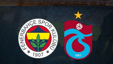 Fenerbahçe Trabzonspor maçı ne zaman saat kaçta hangi kanalda canlı yayınlanacak?
