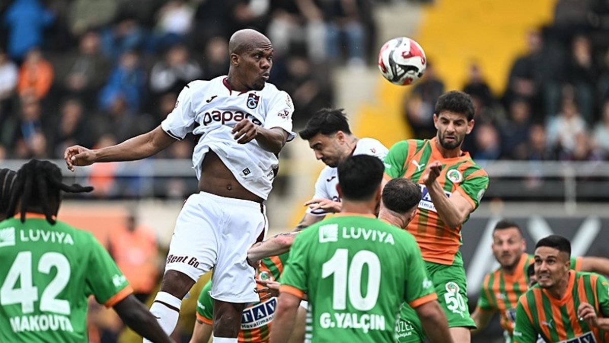 Corendon Alanyaspor ile Trabzonspor yenişemedi: İşte maçın özeti