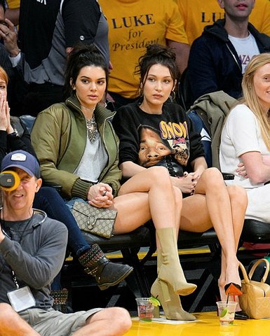 Kendall Jenner’a NBA taraftarından ilginç tepki!