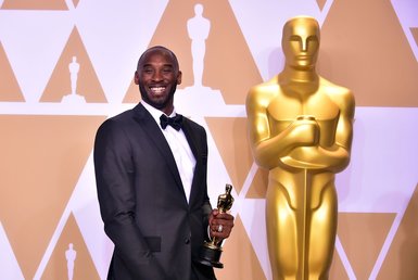 NBA efsanesi Kobe Bryant, Oscar ödülü kazandı.