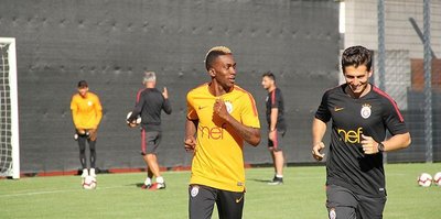 Galatasaray antrenmanında Onyekuru fırtınası