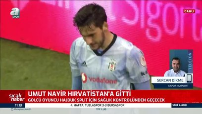>Umut Nayir Hırvatistan'a uçtu! İmzayı atıyor