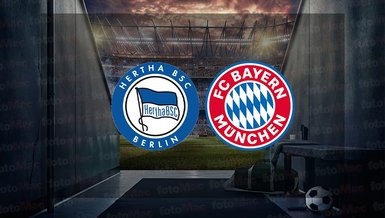 Hertha Berlin - Bayern Münih maçı ne zaman, saat kaçta ve hangi kanalda canlı yayınlanacak? | Almanya Bundesliga