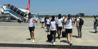 Konyaspor kafilesi Samsun’da