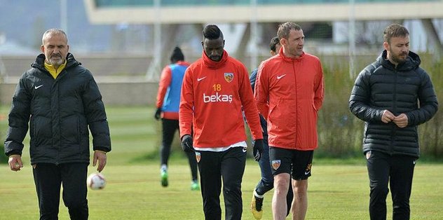 İstikbal Mobilya Kayserispor Alanyaspor maçı hazırlıklarını sürdürdü