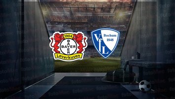 Bayer Leverkusen - Bochum maçı hangi kanalda?