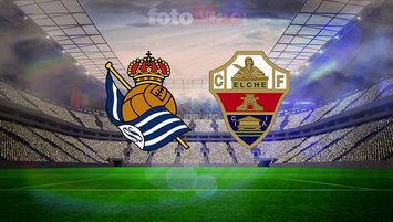 Real Sociedad-Elche muhtemel 11'ler!
