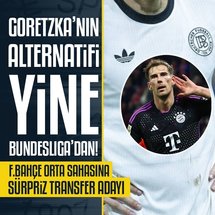 Goretzka'nın alternatifi yine Bundesliga'dan! Fenerbahçe orta sahasına sürpriz transfer adayı