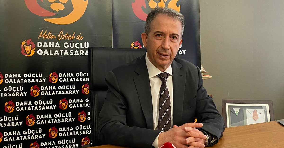 Galatasaray Baskan Adayi Metin Ozturk Ten Flas Sozler Fenerbahce Fotomac