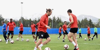 Erzurumspor'da Kayserispor maçı hazırlıkları