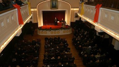 Lisede berat töreni yapıldı