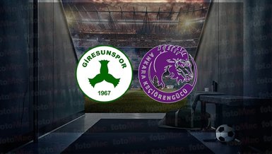 Giresunspor - Keçiörengücü maçı ne zaman, saat kaçta ve hangi kanalda canlı yayınlanacak? | Trendyol 1. Lig