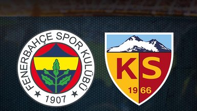 Fenerbahçe Kayserispor maçı CANLI İZLE - Fenerbahçe maçı ne zaman, saat kaçta, hangi kanalda? (FB maçı canlı yayın)