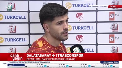 Eren Elmalı: Attığım golden sonra...