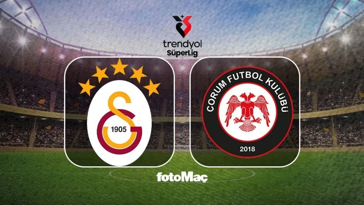 Galatasaray ile Arca Çorum FK karşı karşıya: Maçın saati, kanalı ve tüm detaylar