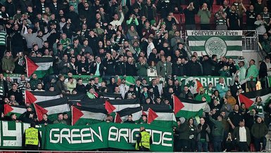 Celtic'e skandal ceza! Filistin'e destek vermişlerdi...
