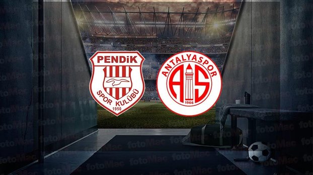 Siltaş Yapı Pendikspor - Bitexen Antalyaspor maçı | CANLI