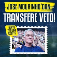 Mourinho'dan transfere veto! Dünya yıldızını reddetti