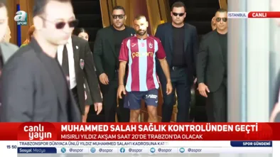 Mohamed Salah sağlık kontrolünden geçti!