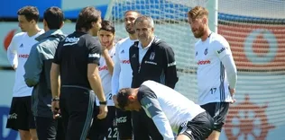 Kartal sahaya iniyor