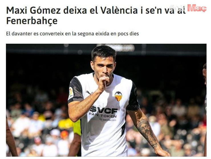 Fenerbahçe Maxi Gomez transferini bitirdi! İşte o iddia