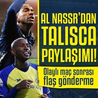 Al Nassr'dan Talisca paylaşımı!