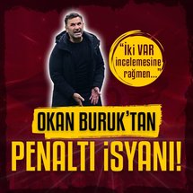 Galatasaray'da Okan Buruk'tan penaltı isyanı!