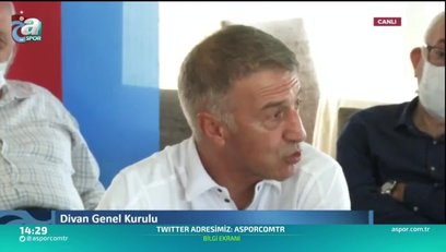 >Ahmet Ağaoğlu: Trabzonspor gerçeği bazılarını rahatsız ediyor