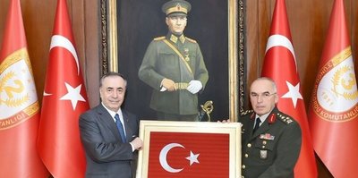 Mustafa Cengiz'den Orgeneral Avsever'e ziyaret