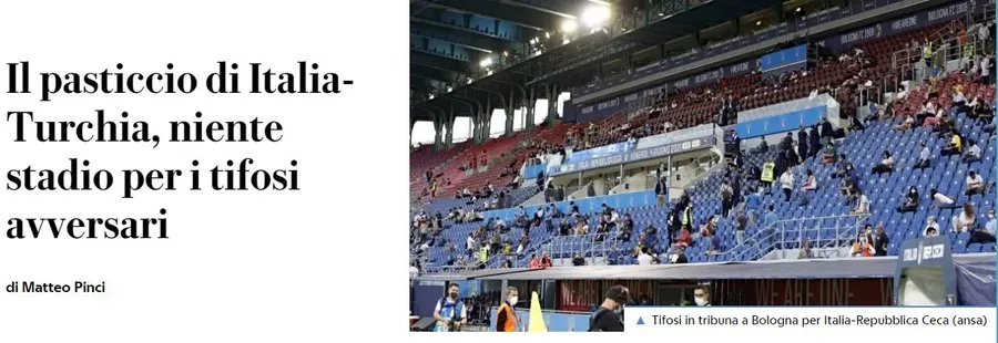 İtalya'dan skandal karar! EURO 2020 açılış maçına Türk taraftar alınmayacak - 1