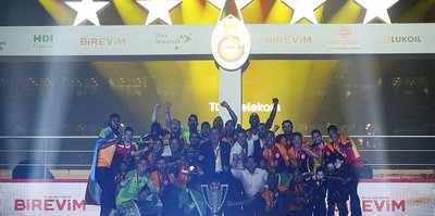 Kupaların efendisi Galatasaray