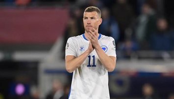 Edin Dzeko'lu Bosna uzatmada yıkıldı