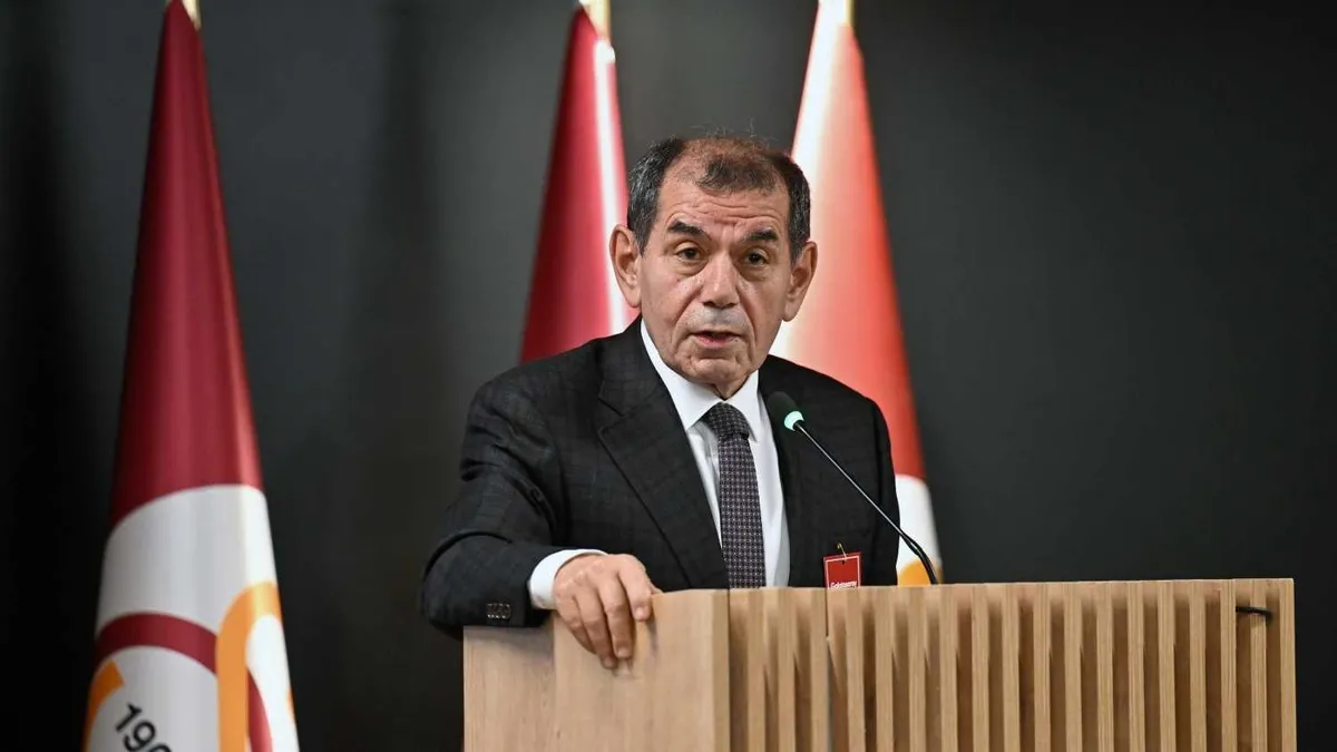 Başkan Dursun Özbek: Galatasaray kurulduğu günden bugüne...