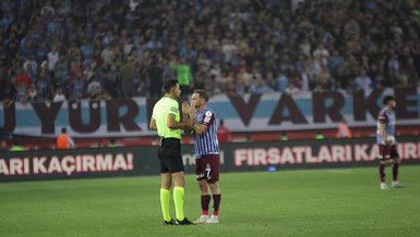 Trabzonspor'da Visca için kırmızı kart kararı! İşte o pozisyon